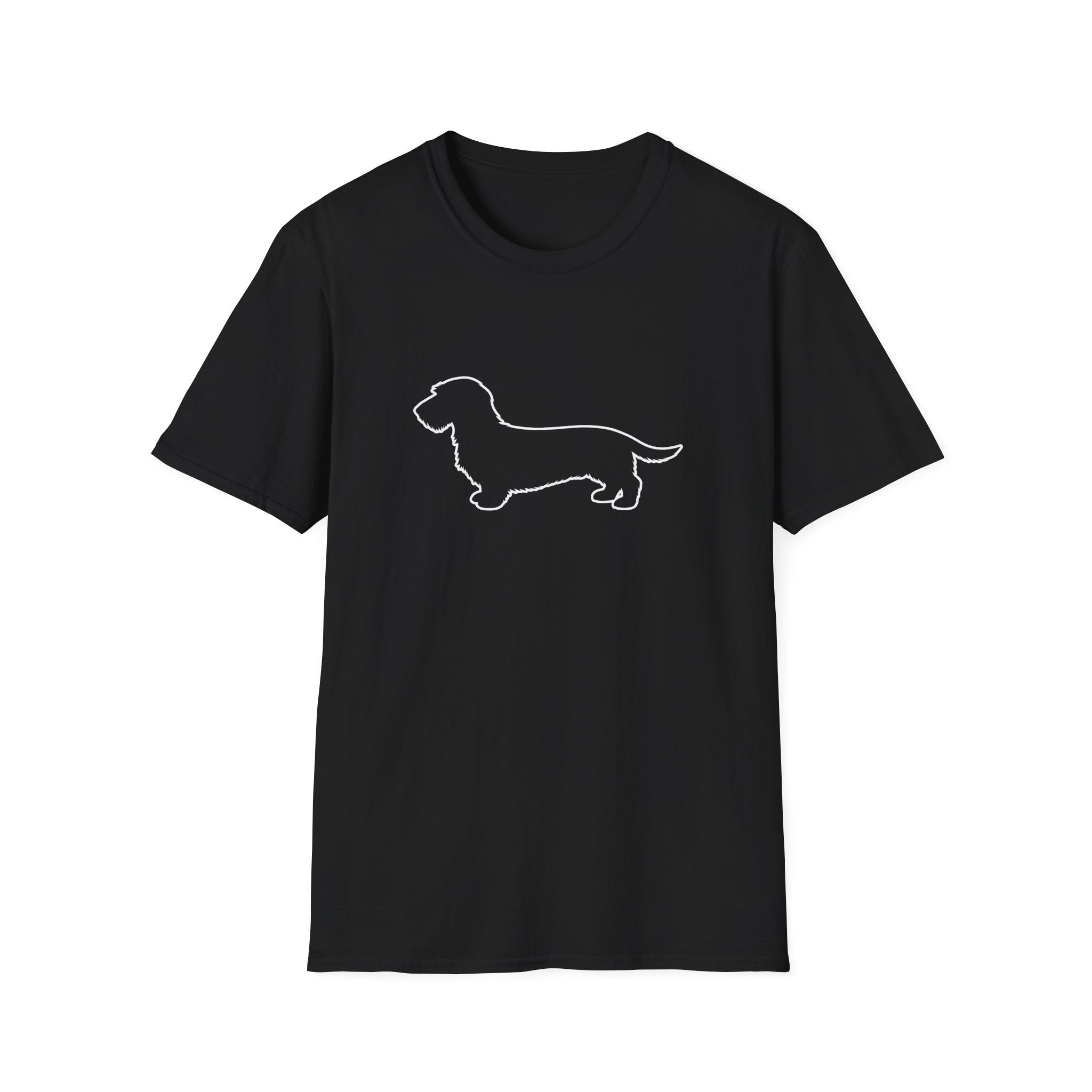 Wire Hair Dachshund Silhouette T-Shirt