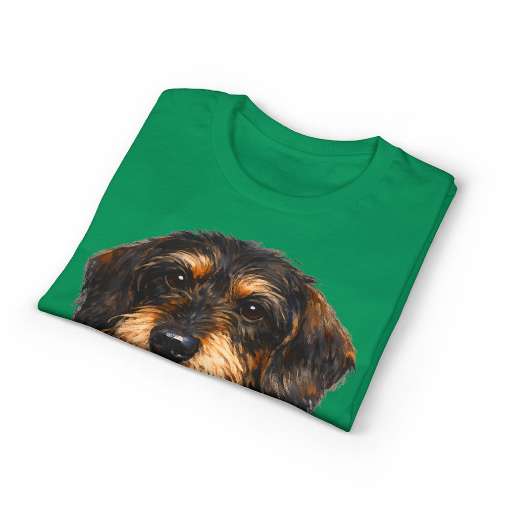 Wire Hair Dachshund Face T-Shirt