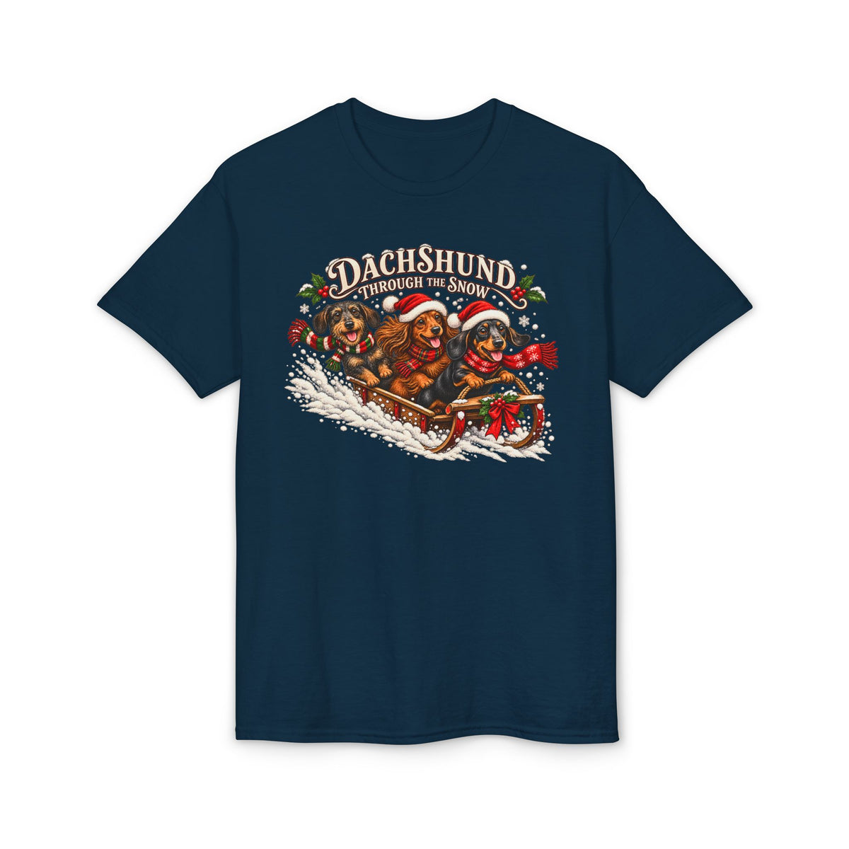 Dachshund Through The Snow T-Shirt