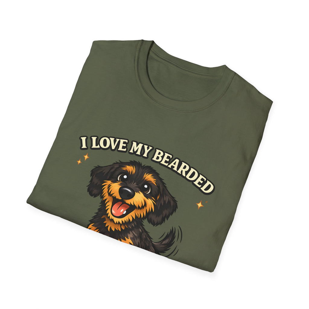 I Love My Bearded Sausage T-Shirt
