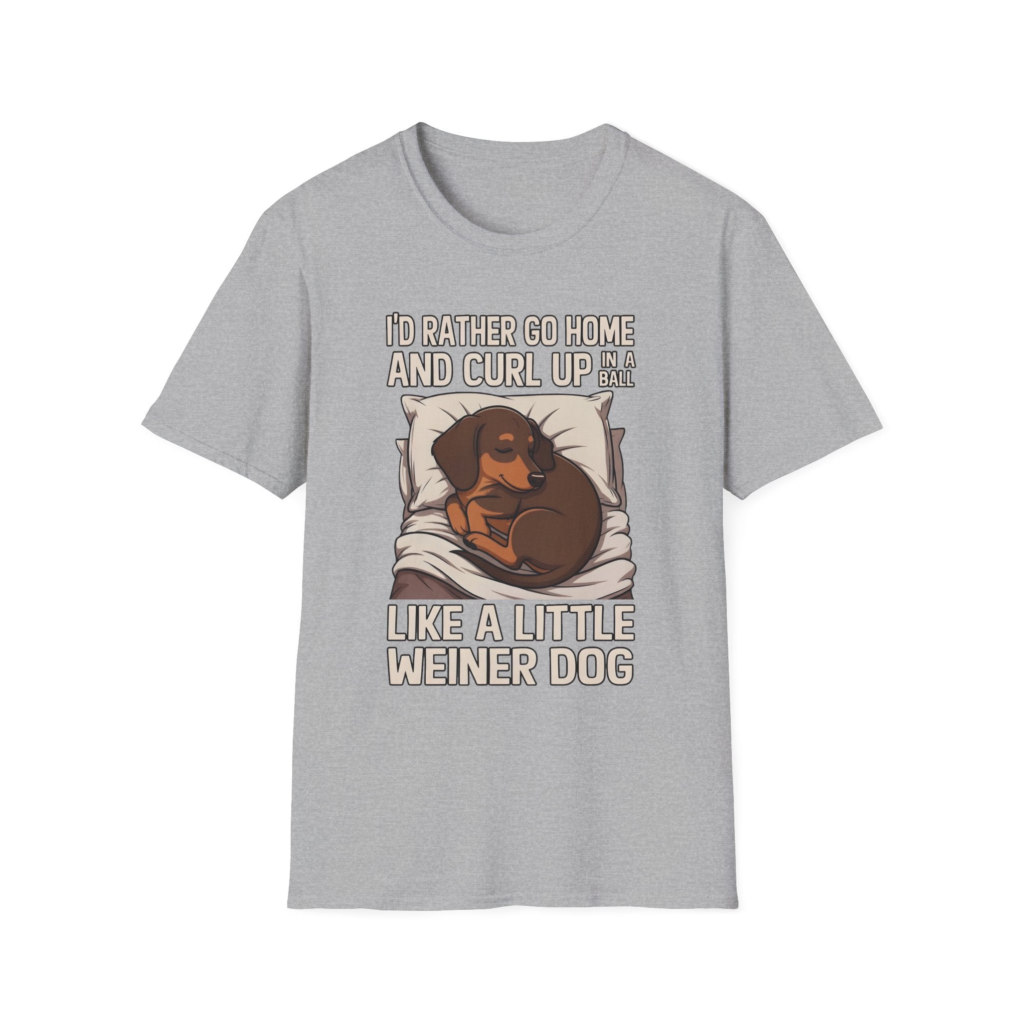 I'd Rather Curl Up In A Ball T-Shirt