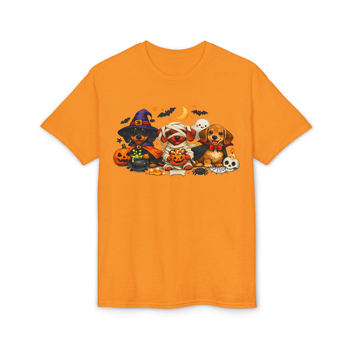 Dachshunds In Halloween Costumes T-Shirt