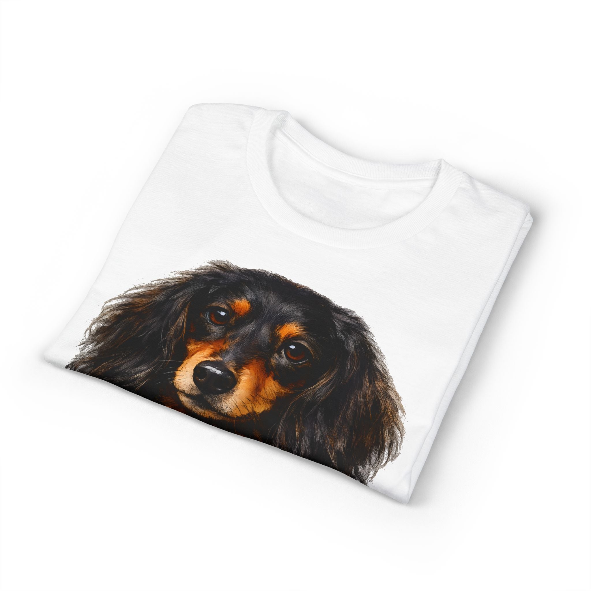 Long Hair Dachshund Face T-Shirt