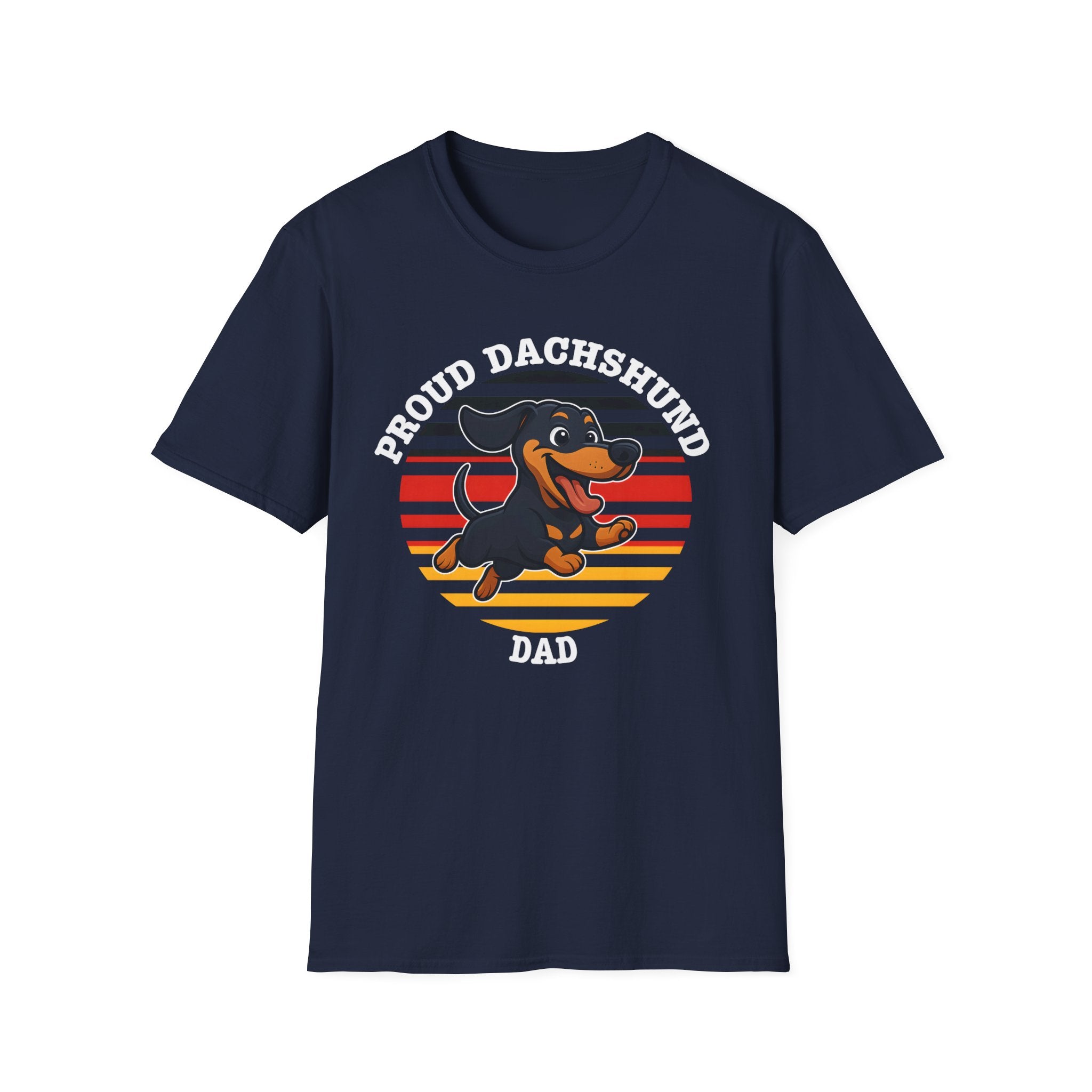 Proud Dachshund Dad Men's T-Shirt