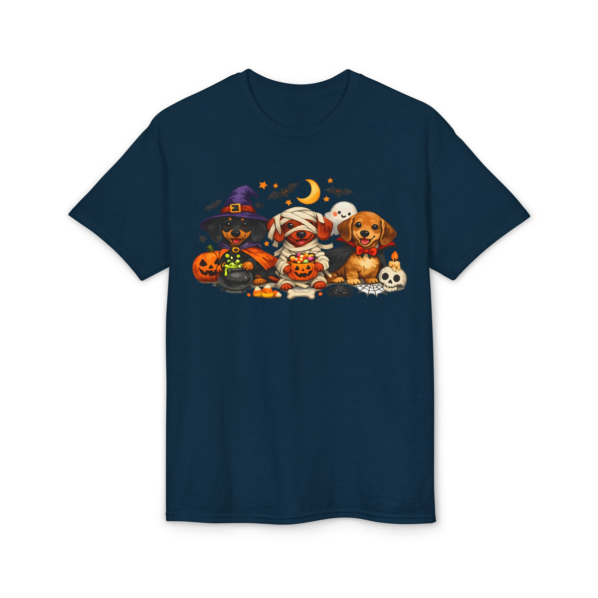 Dachshunds In Halloween Costumes T-Shirt
