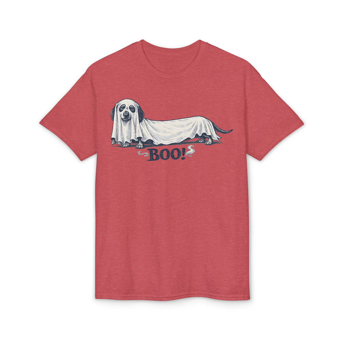 Long Dachshund Ghost Boo T-Shirt