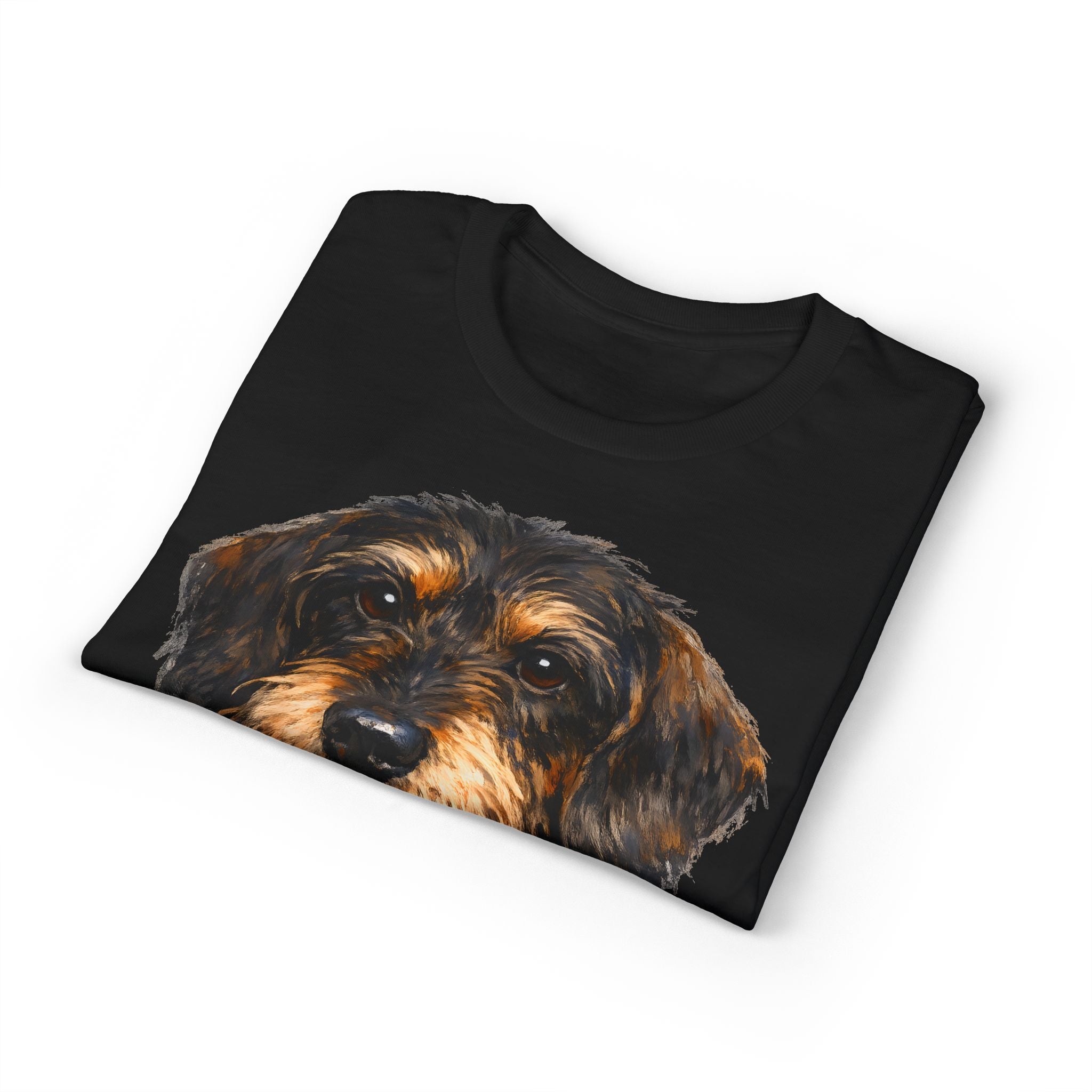 Wire Hair Dachshund Face T-Shirt