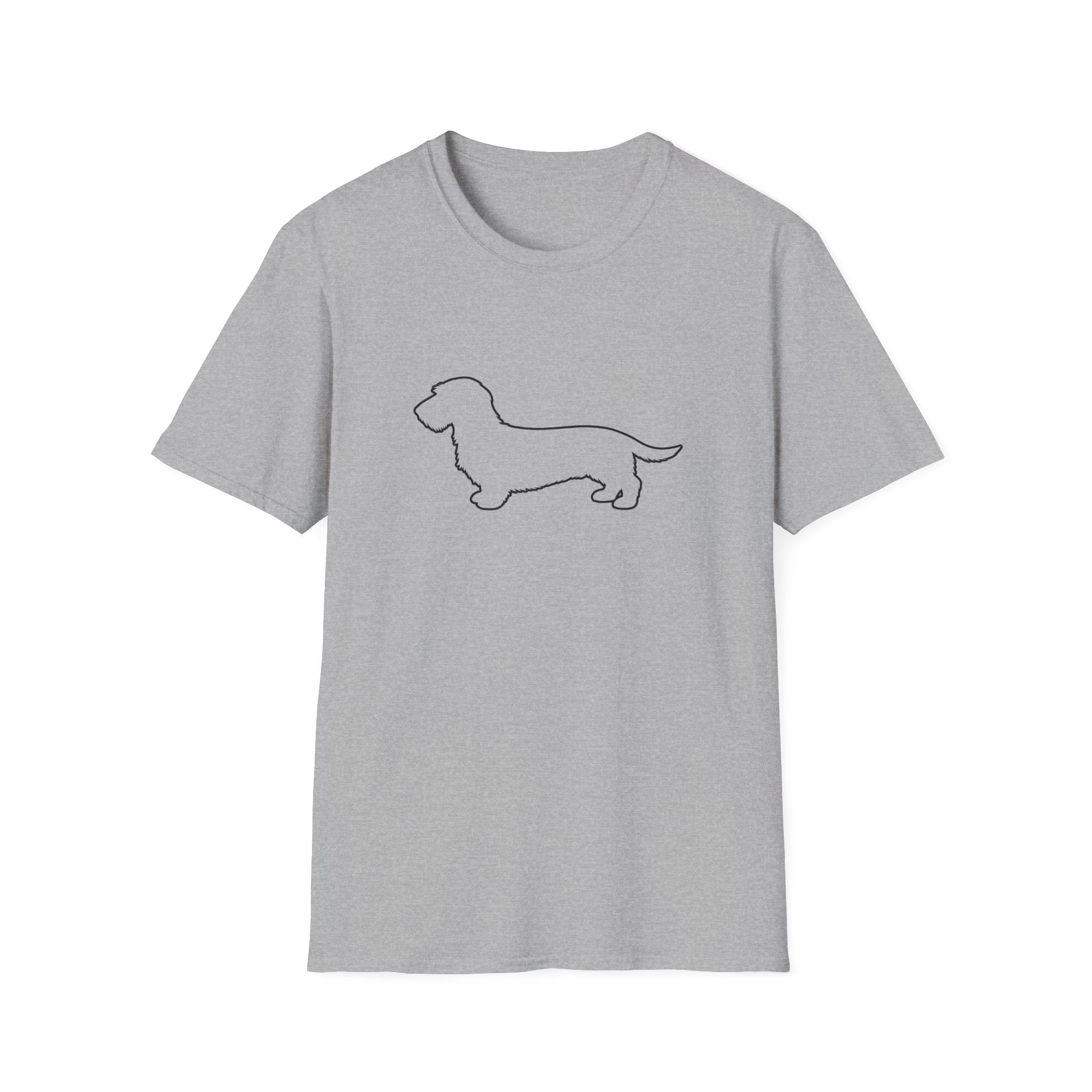 Wire Hair Dachshund Silhouette T-Shirt