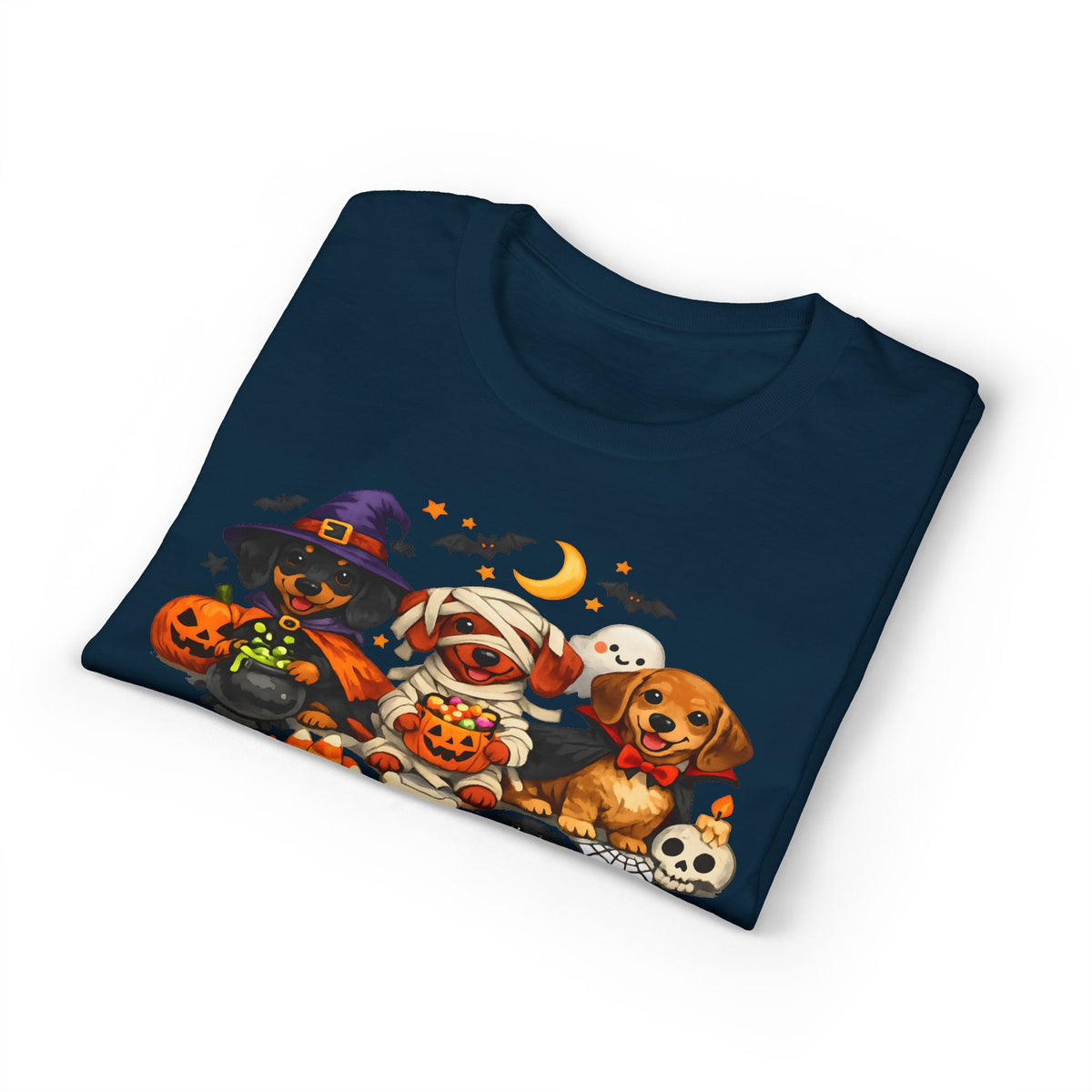 Dachshunds In Halloween Costumes T-Shirt