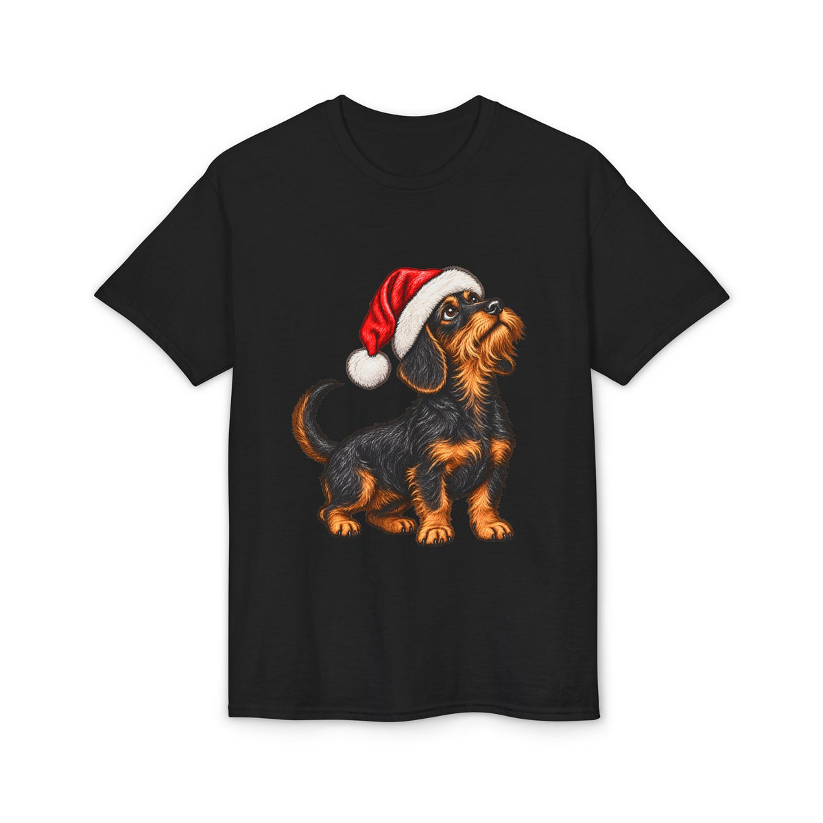Wire Hair With Santa Hat T-Shirt
