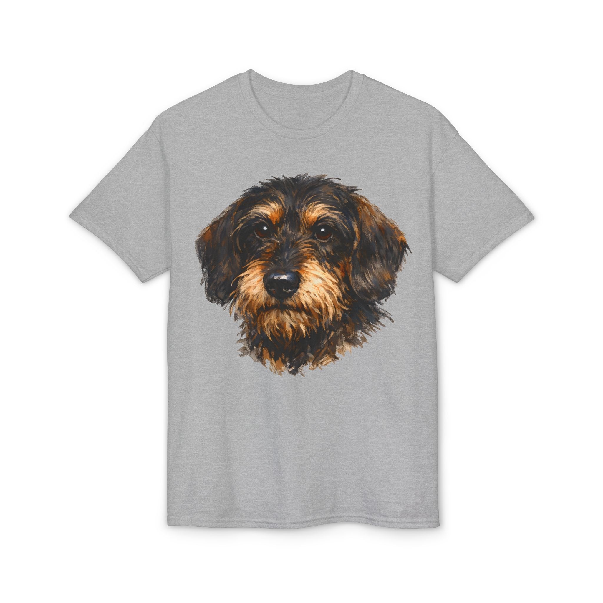 Wire Hair Dachshund Face T-Shirt