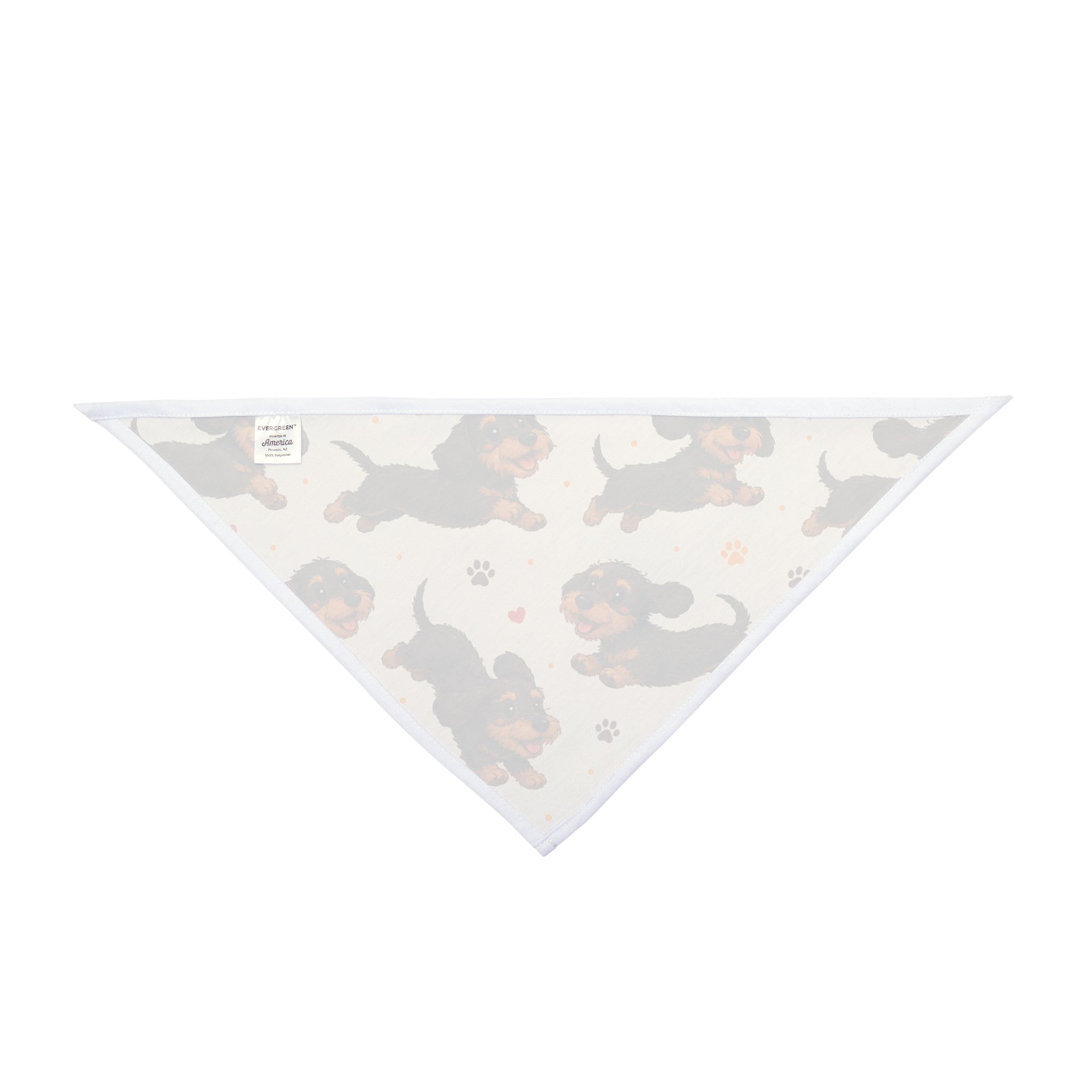 Running Wire Hair Dachshund Dog Bandana