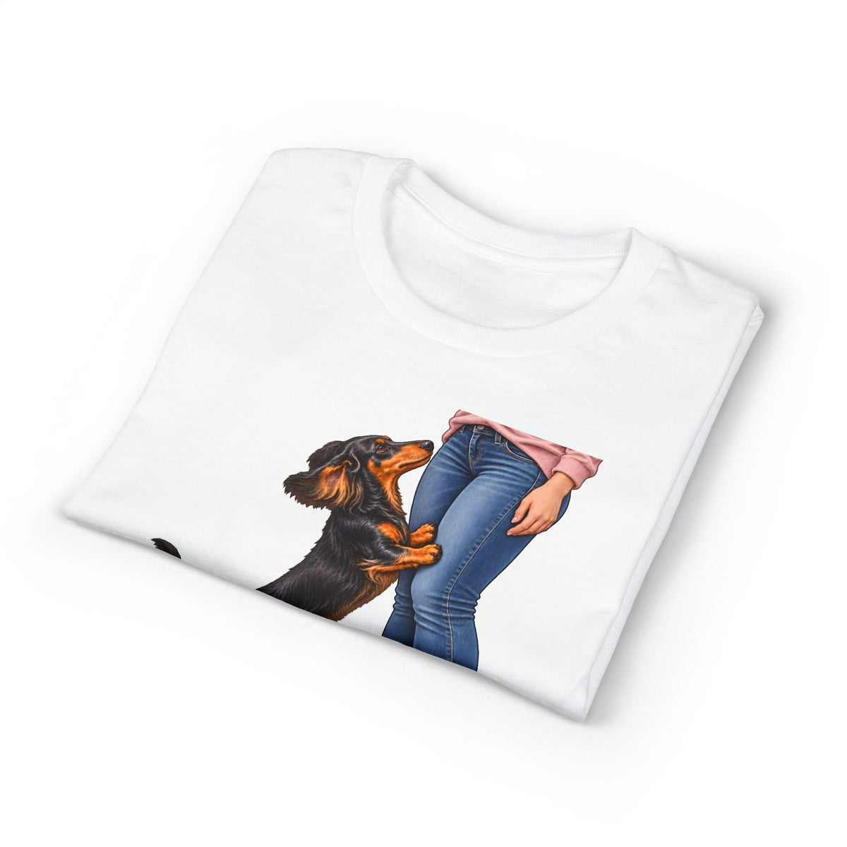 The Love Of A Dachshund Is A Special Kind Of Love Long Hair Women's T-Shirt