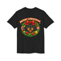 Merry Christmas Dachshund In Wreath T-Shirt