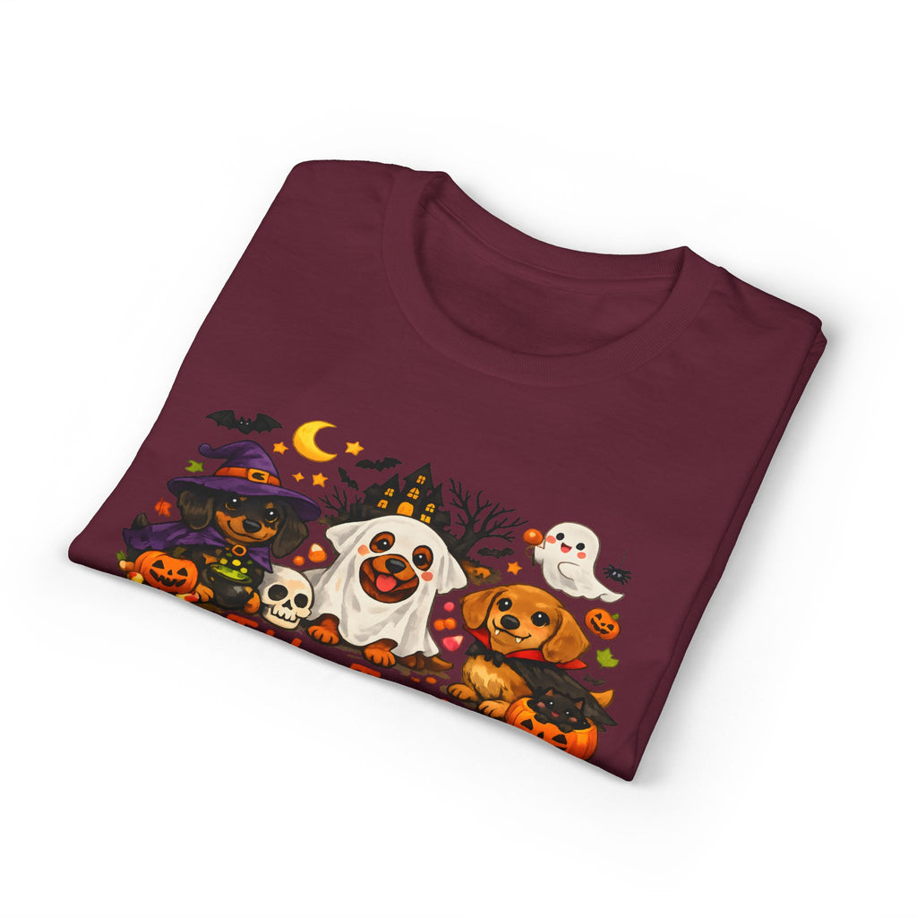 Trick Or Treat Dachshunds In Costume T-Shirt