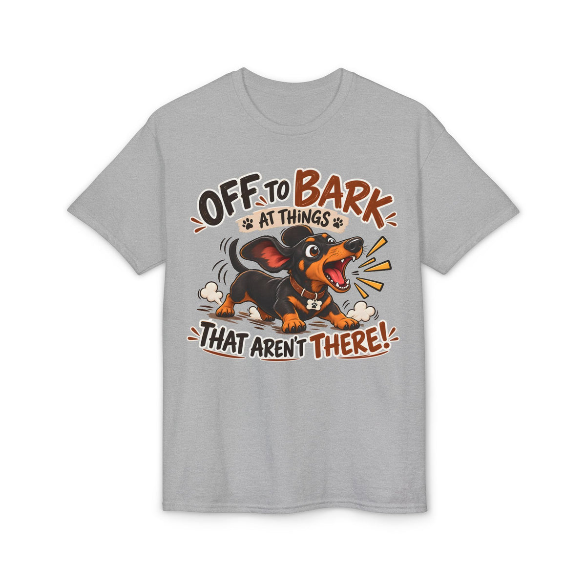 Off To Bark At Things That Aren't There T-Shirt