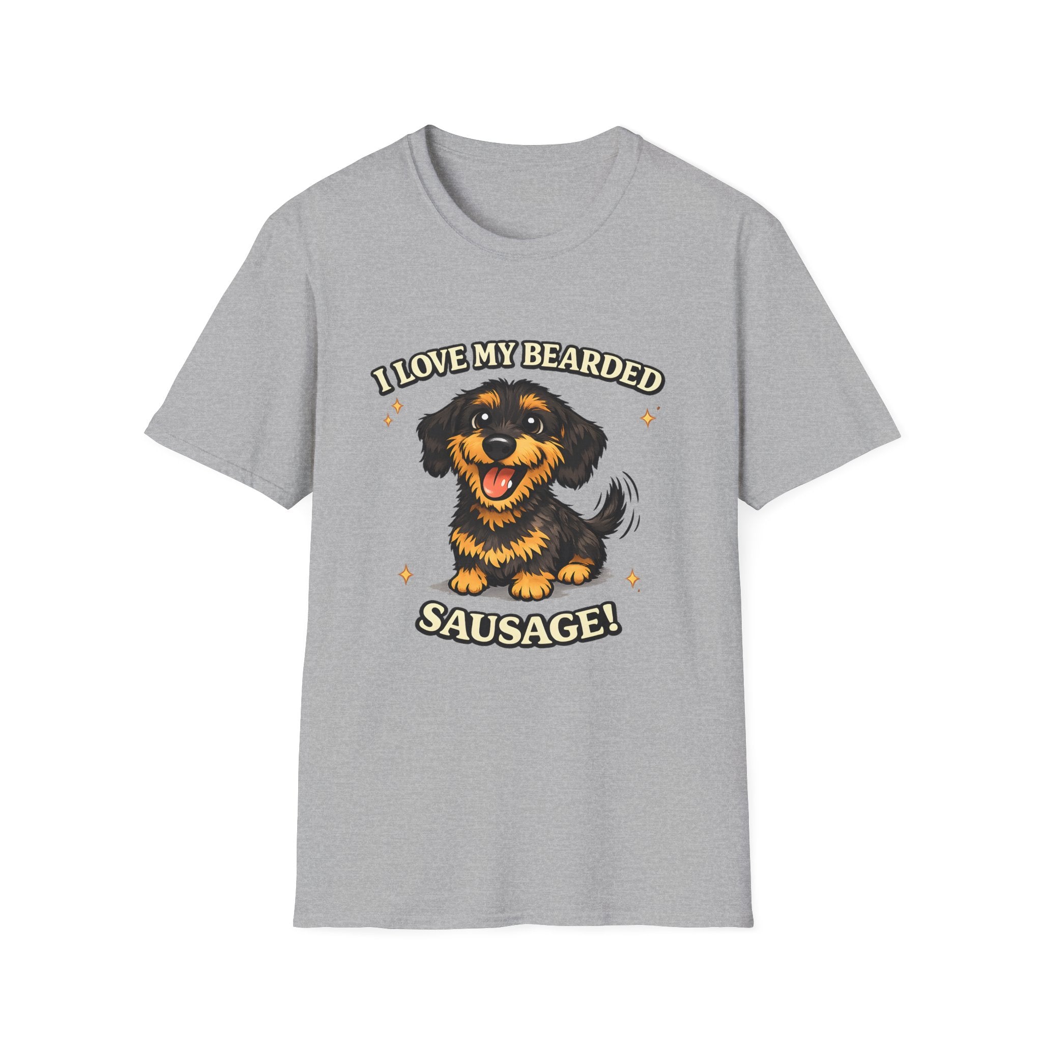 I Love My Bearded Sausage T-Shirt