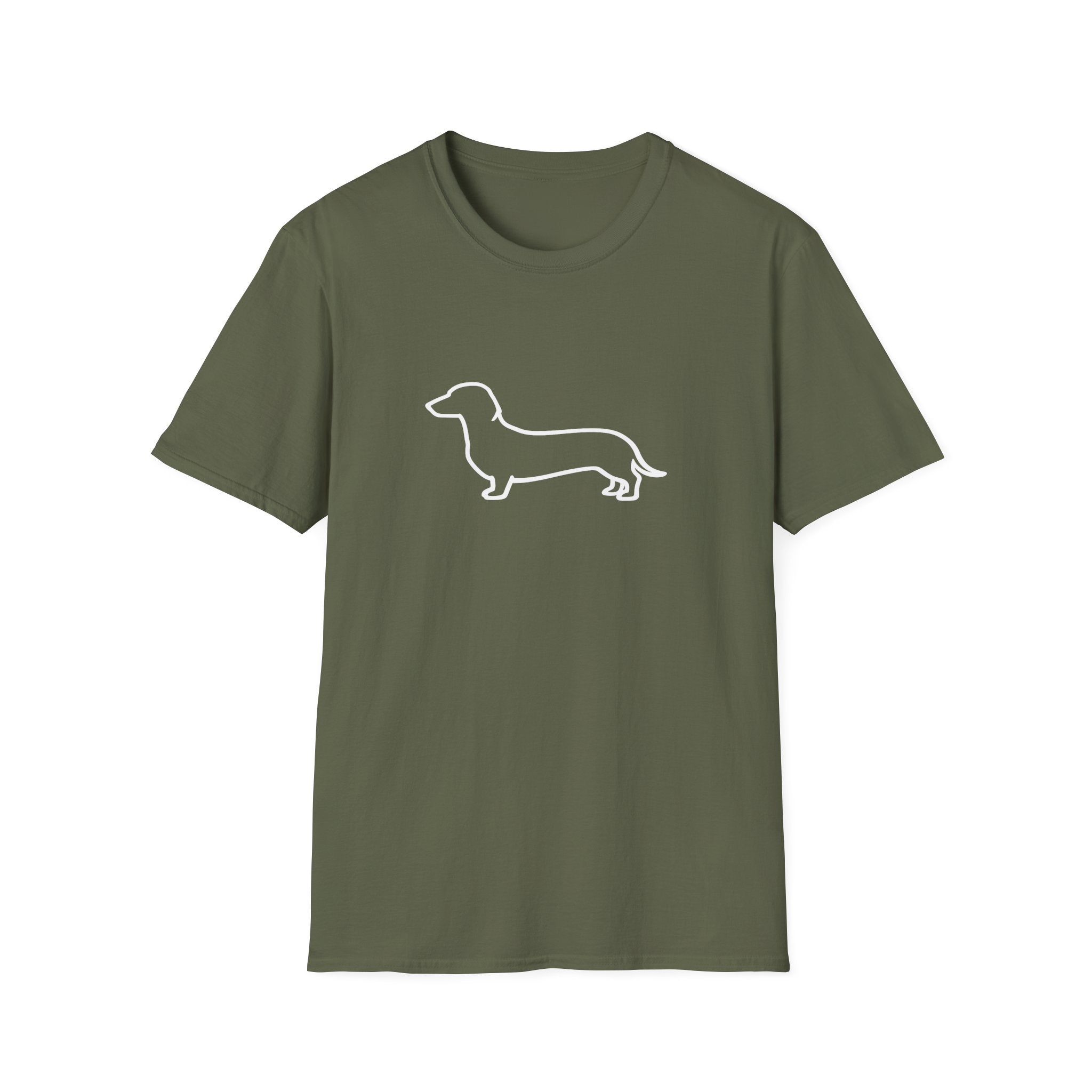 Short Hair Dachshund Silhouette T-Shirt