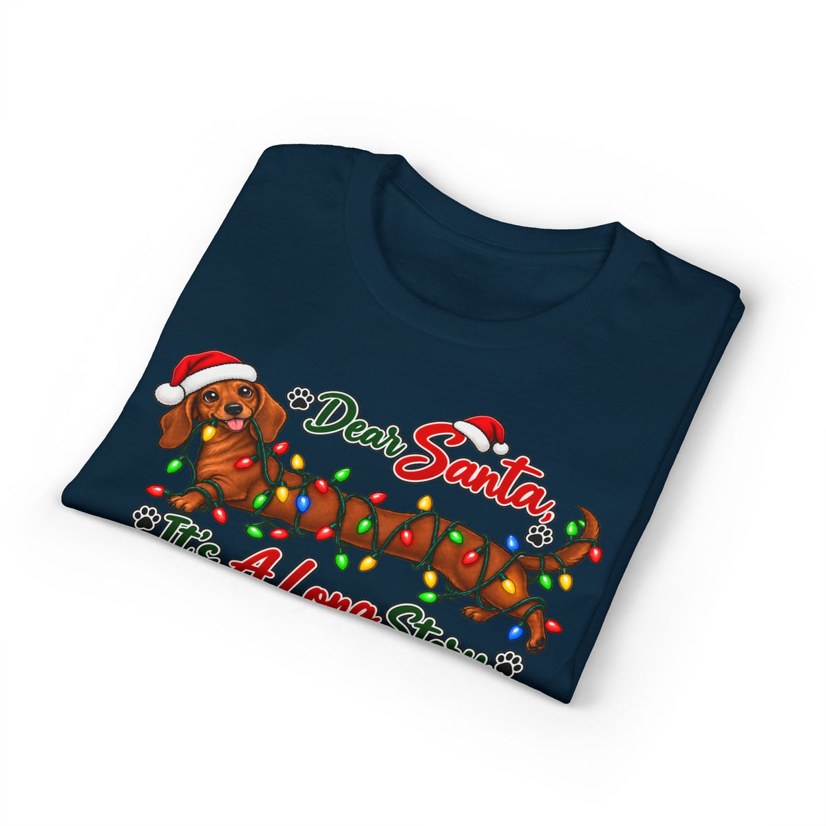 Dear Santa It's A Long Story T-Shirt