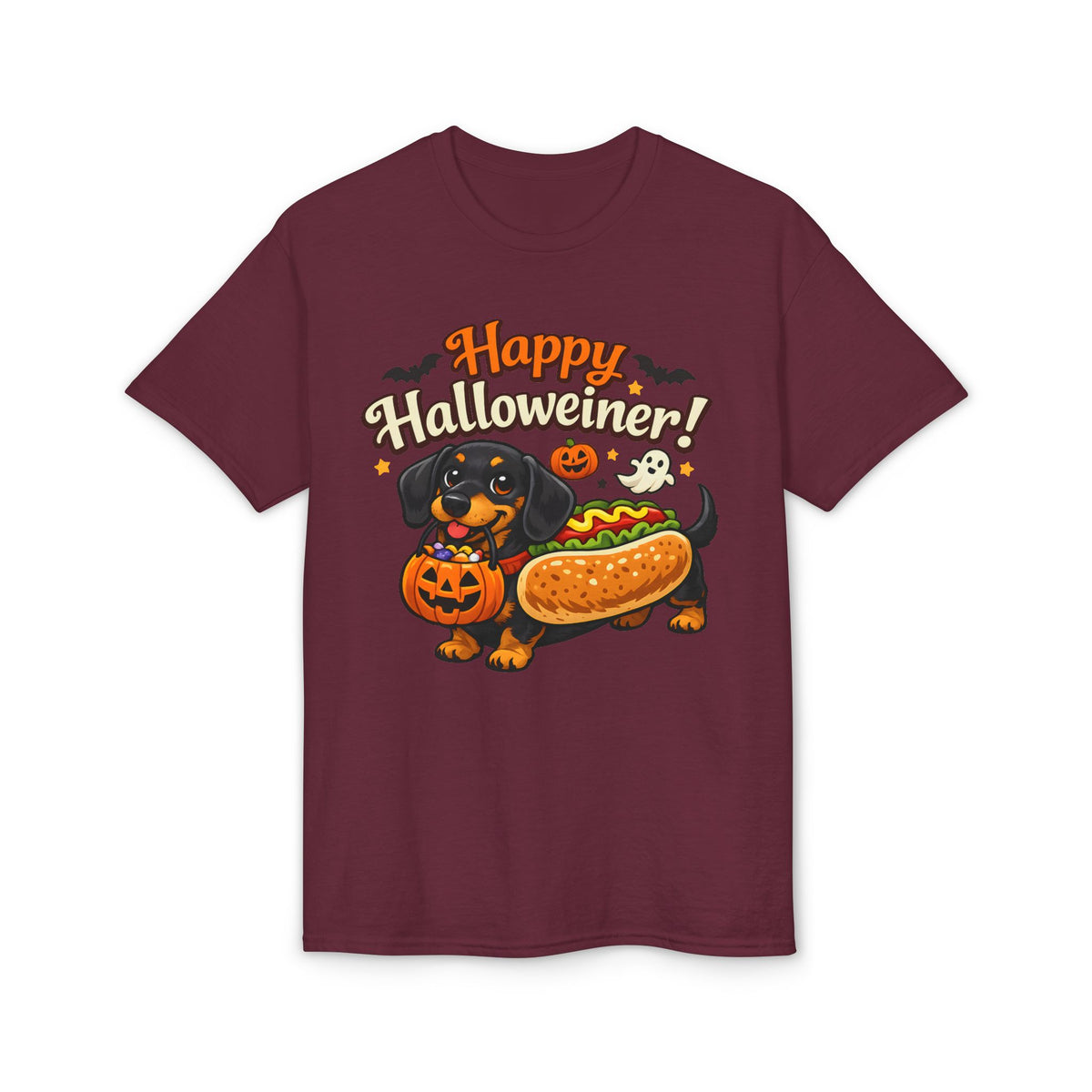 Happy Halloweiner In Costume T-Shirt