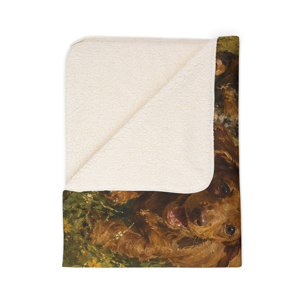 Field Joy Fleece Sherpa Blanket