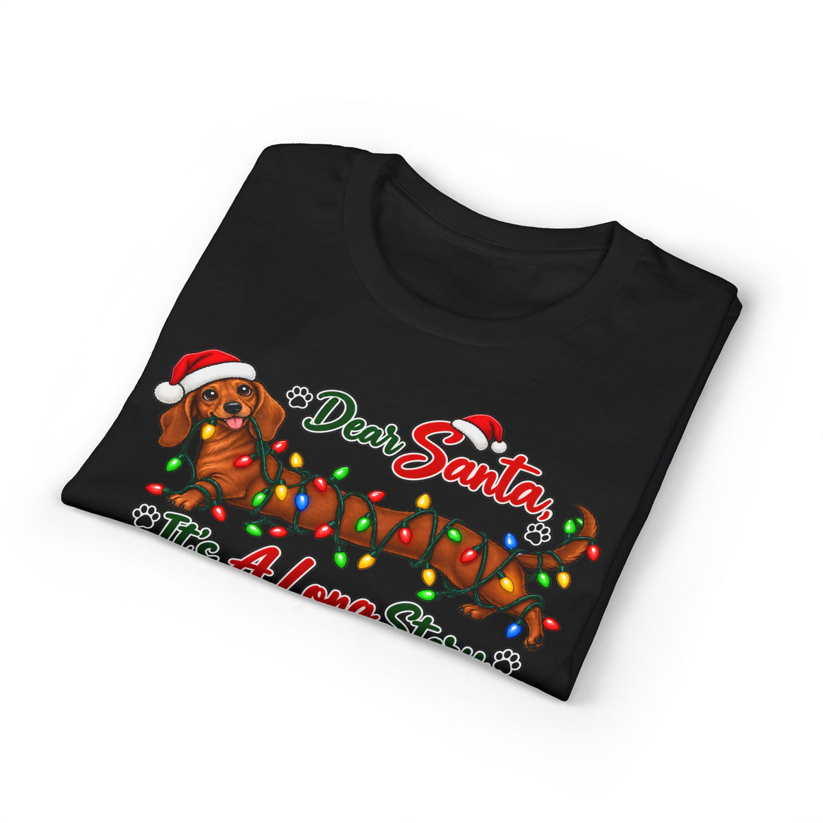 Dear Santa It's A Long Story T-Shirt
