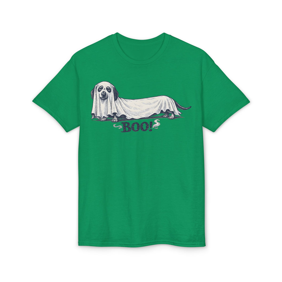 Long Dachshund Ghost Boo T-Shirt