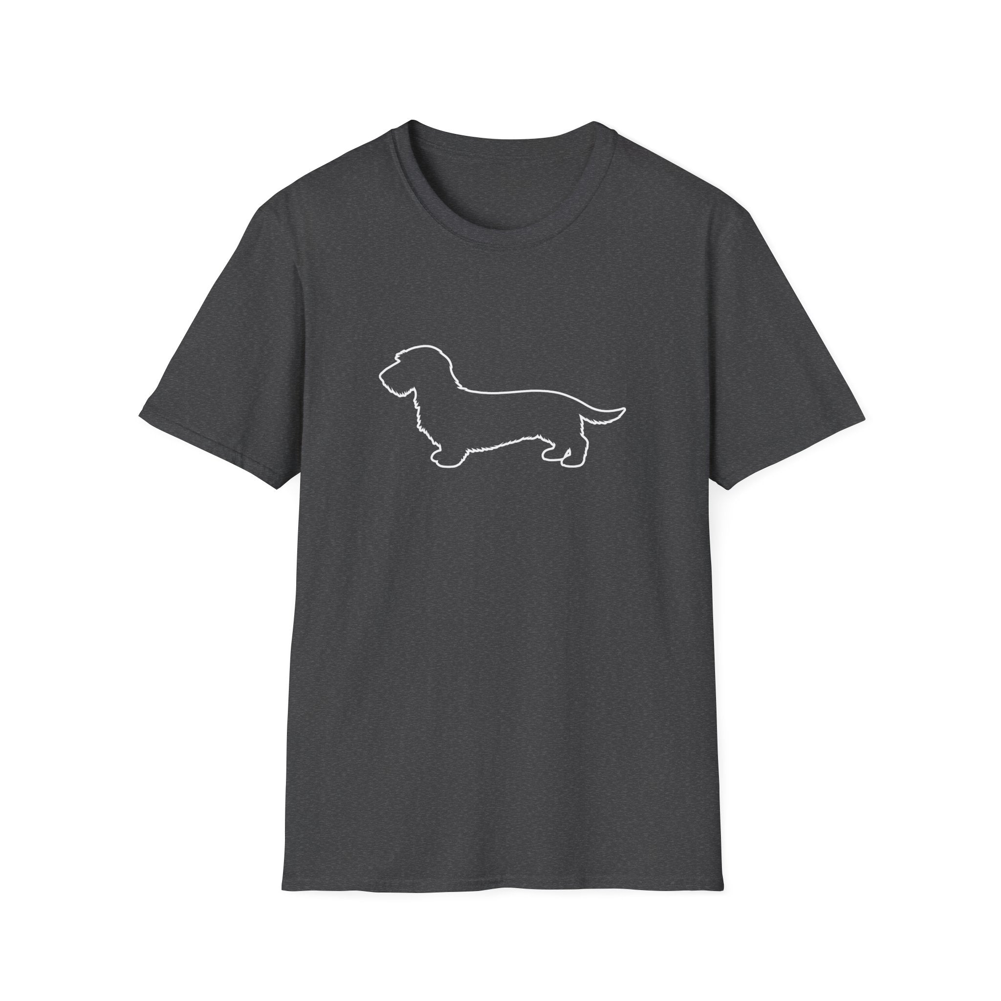 Wire Hair Dachshund Silhouette T-Shirt