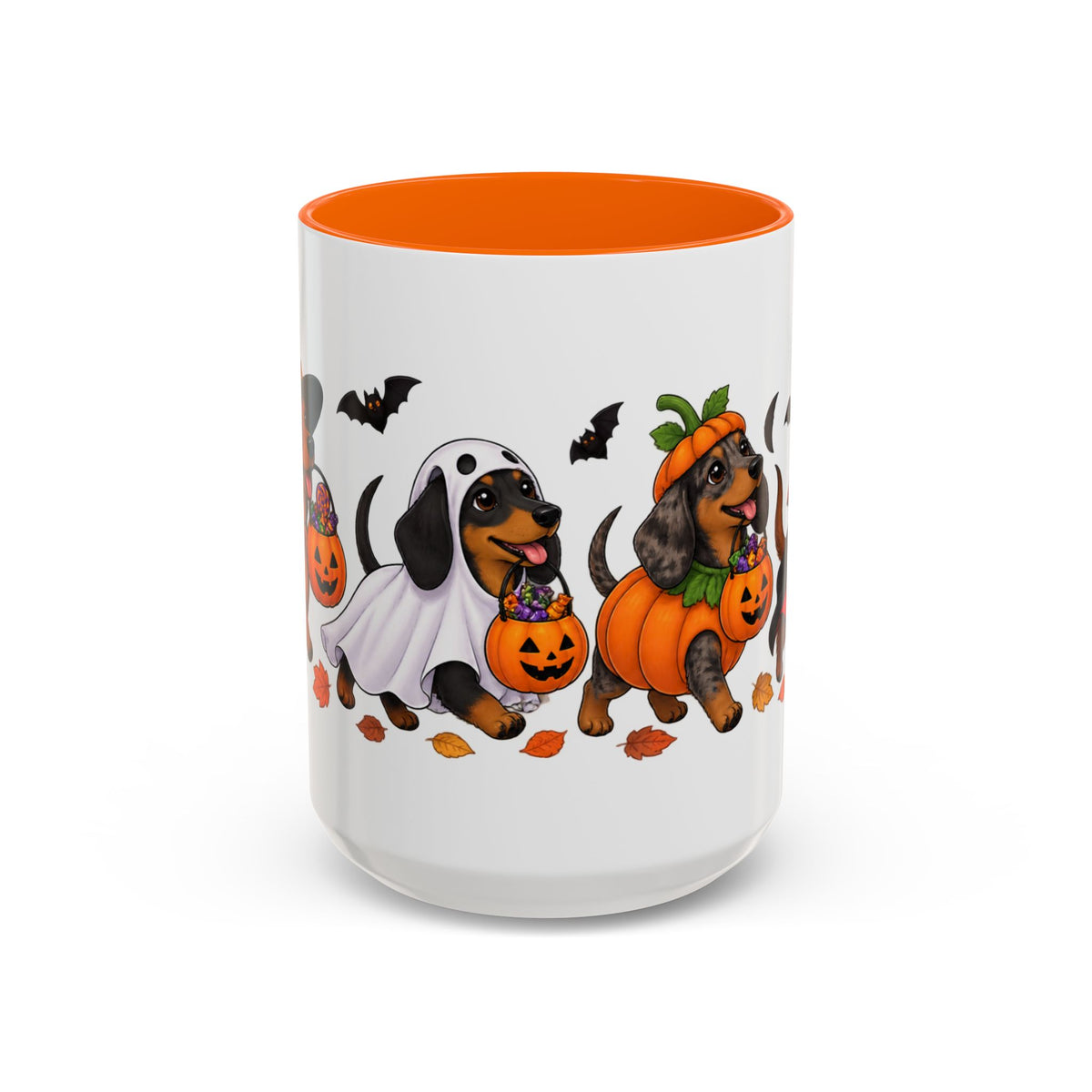 Dachshund Halloween Costume Parade Accent Coffee Mug