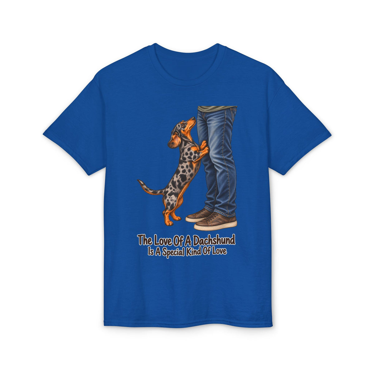 The Love Of A Dachshund Is A Special Kind Of Love Dapple Men's T-Shirt