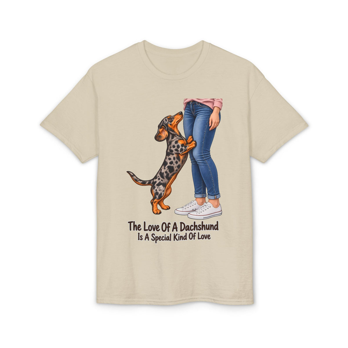 The Love Of A Dachshund Is A Special Kind Of Love Dapple Women's T-Shirt