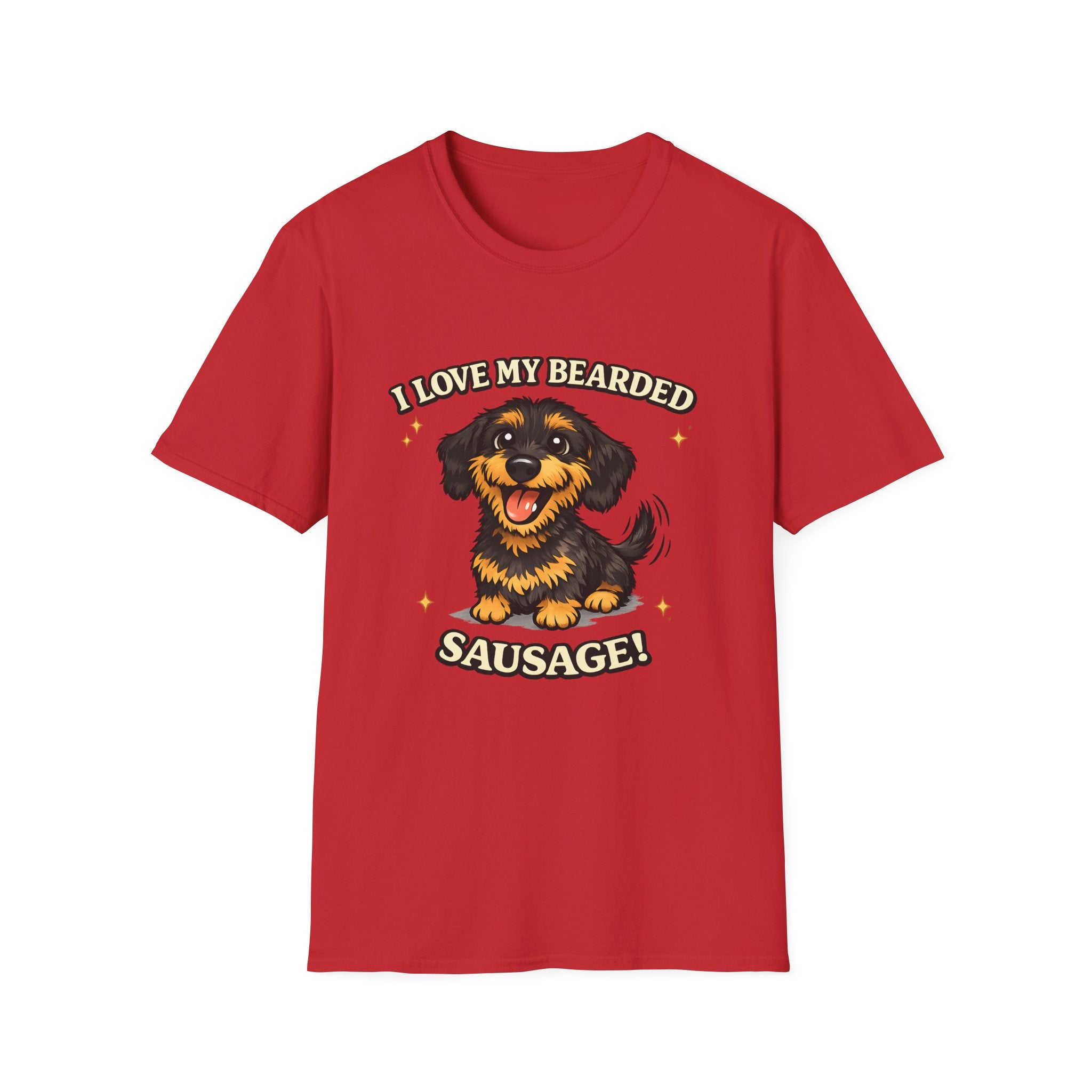 I Love My Bearded Sausage T-Shirt