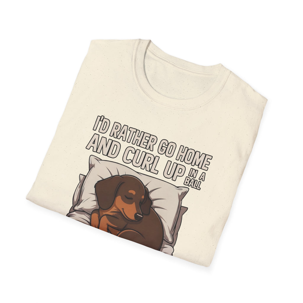 I'd Rather Curl Up In A Ball T-Shirt