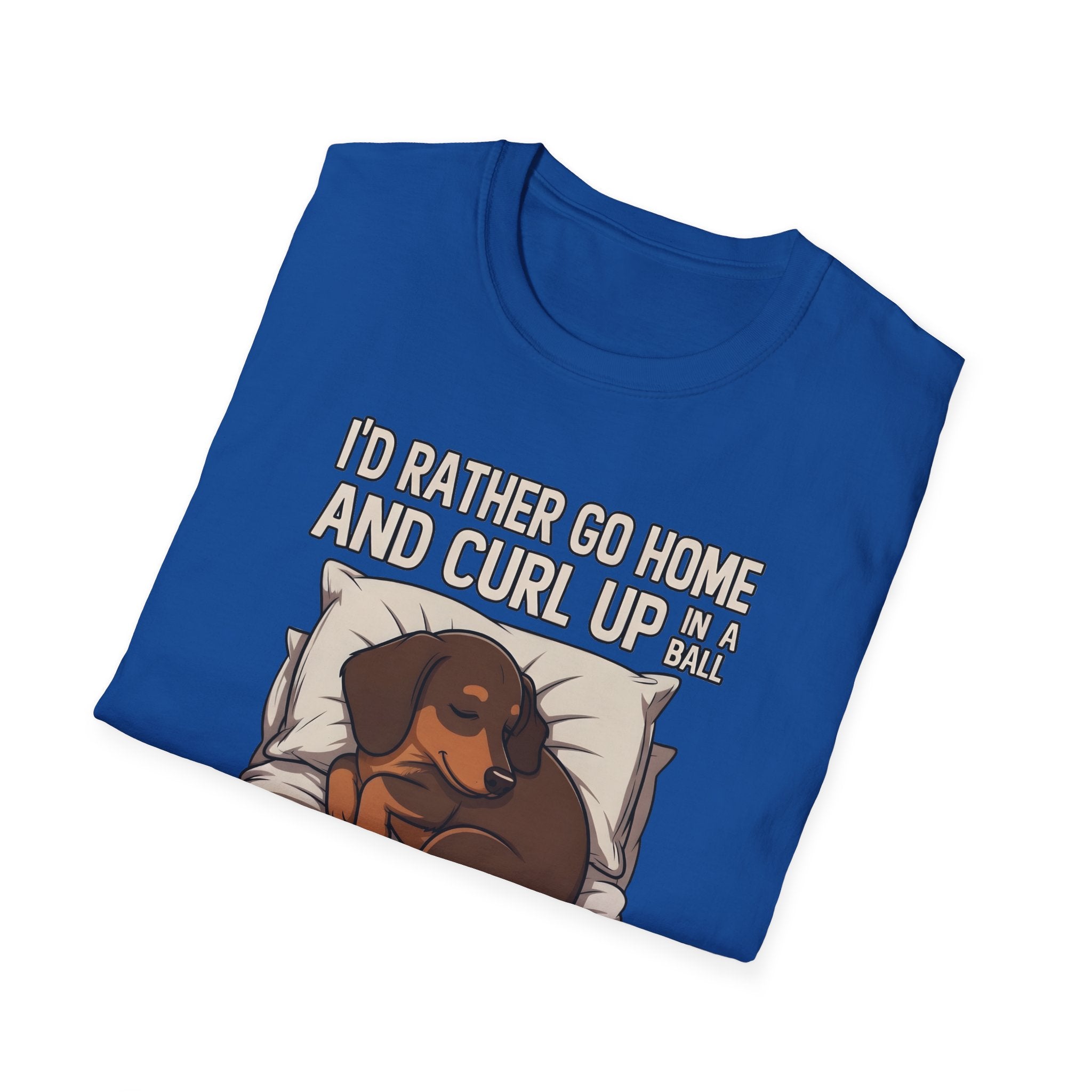 I'd Rather Curl Up In A Ball T-Shirt
