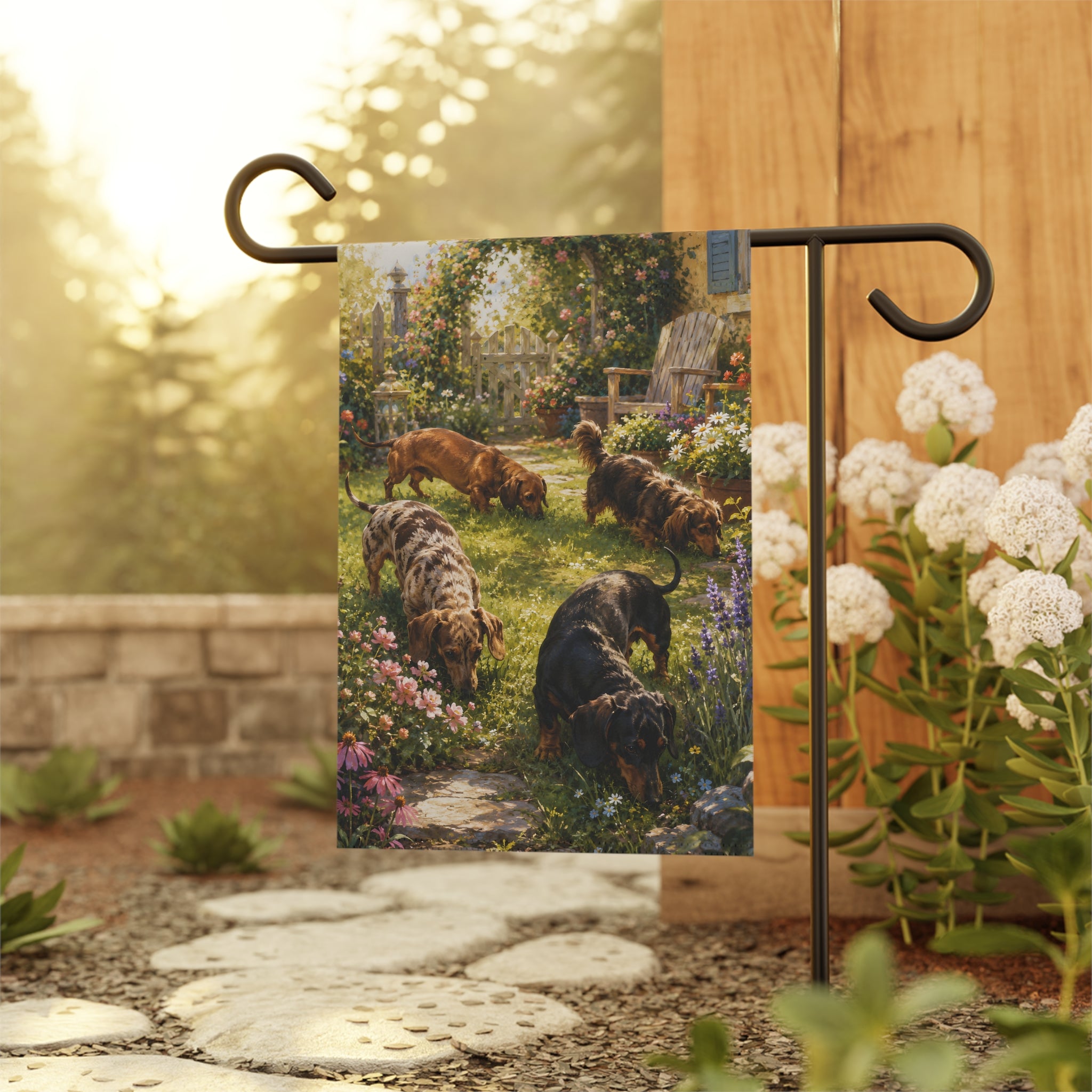 Yard Smells Garden Flag