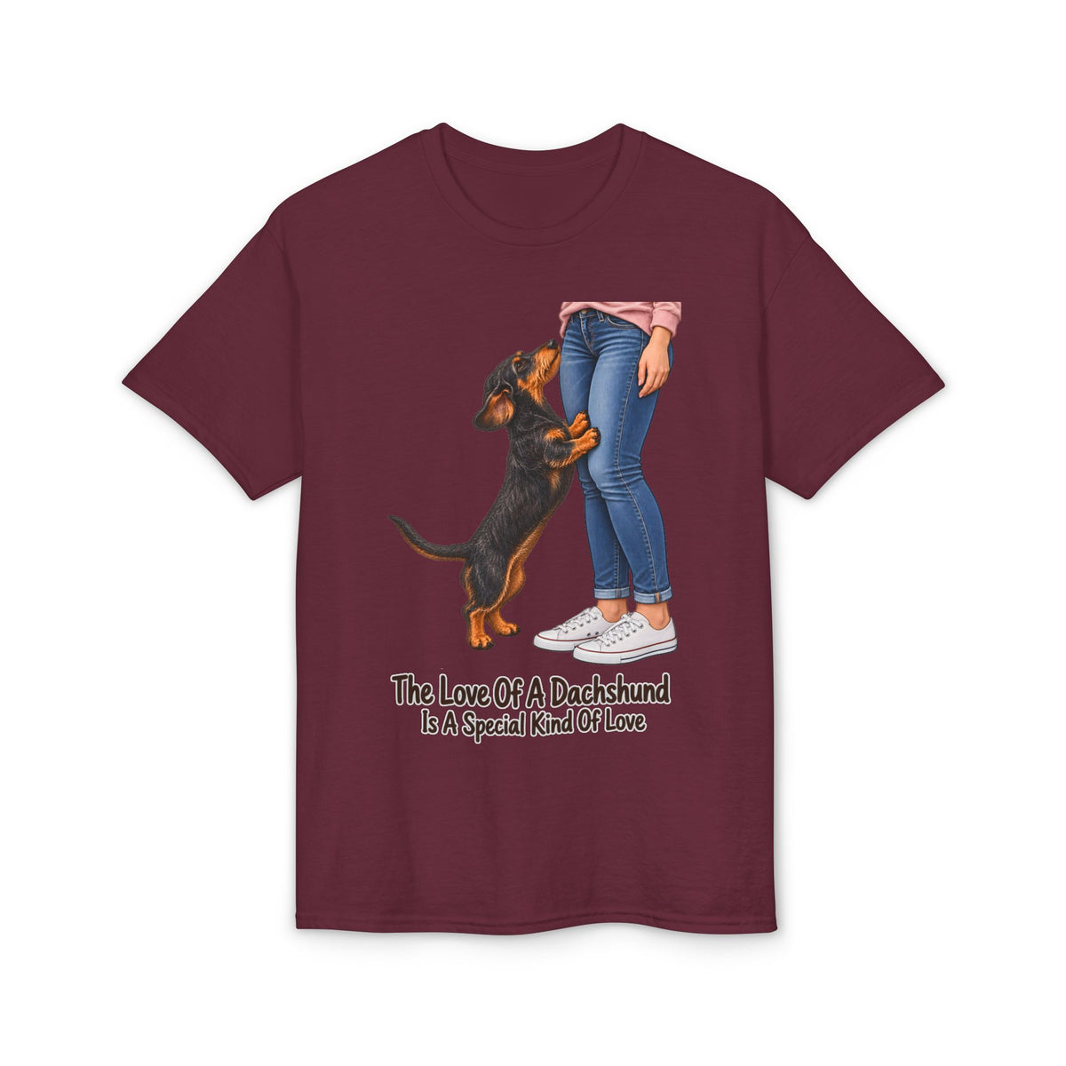 The Love Of A Dachshund Is A Special Kind Of Love Wire Hair Women's T-Shirt