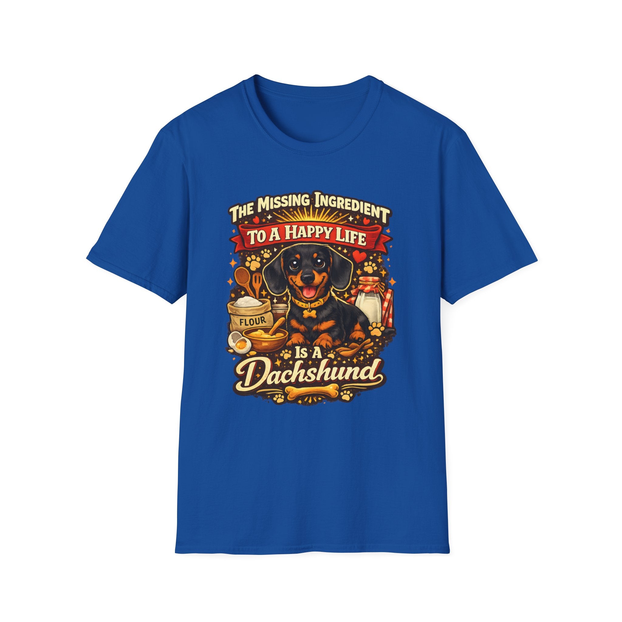 The Missing Ingredient To A Happy Life Is A Dachshund T-Shirt