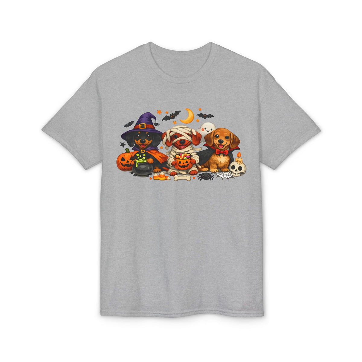Dachshunds In Halloween Costumes T-Shirt