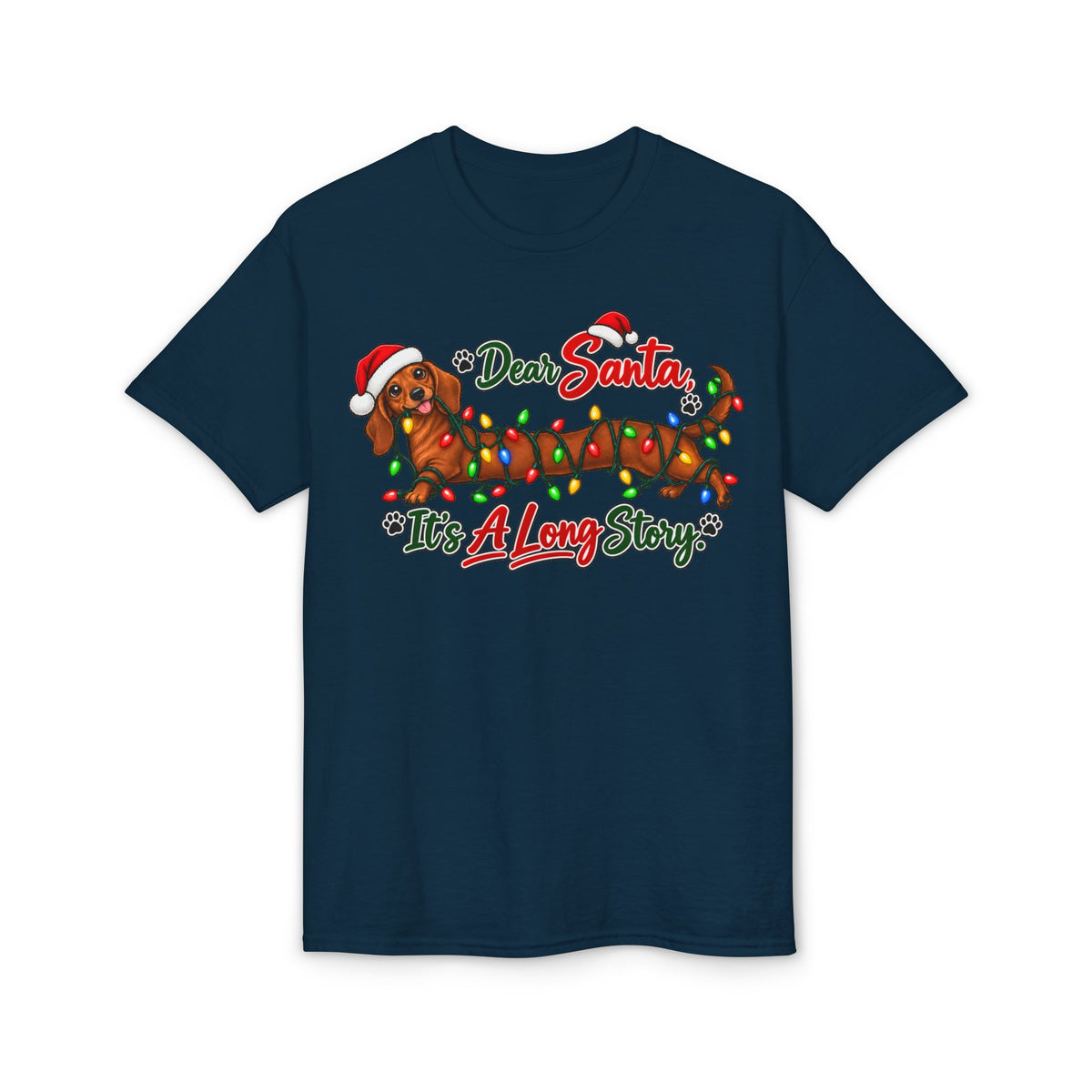 Dear Santa It's A Long Story T-Shirt