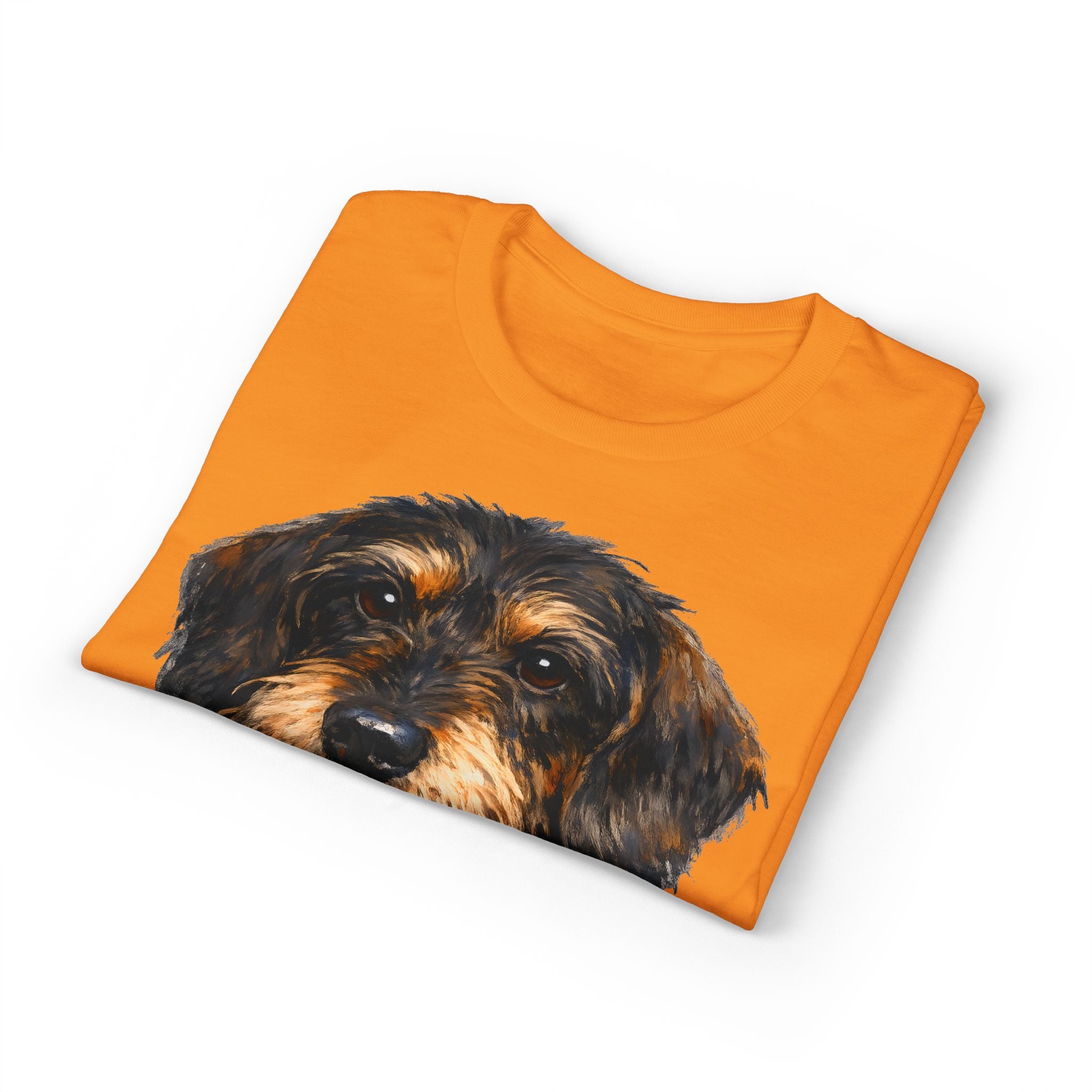 Wire Hair Dachshund Face T-Shirt