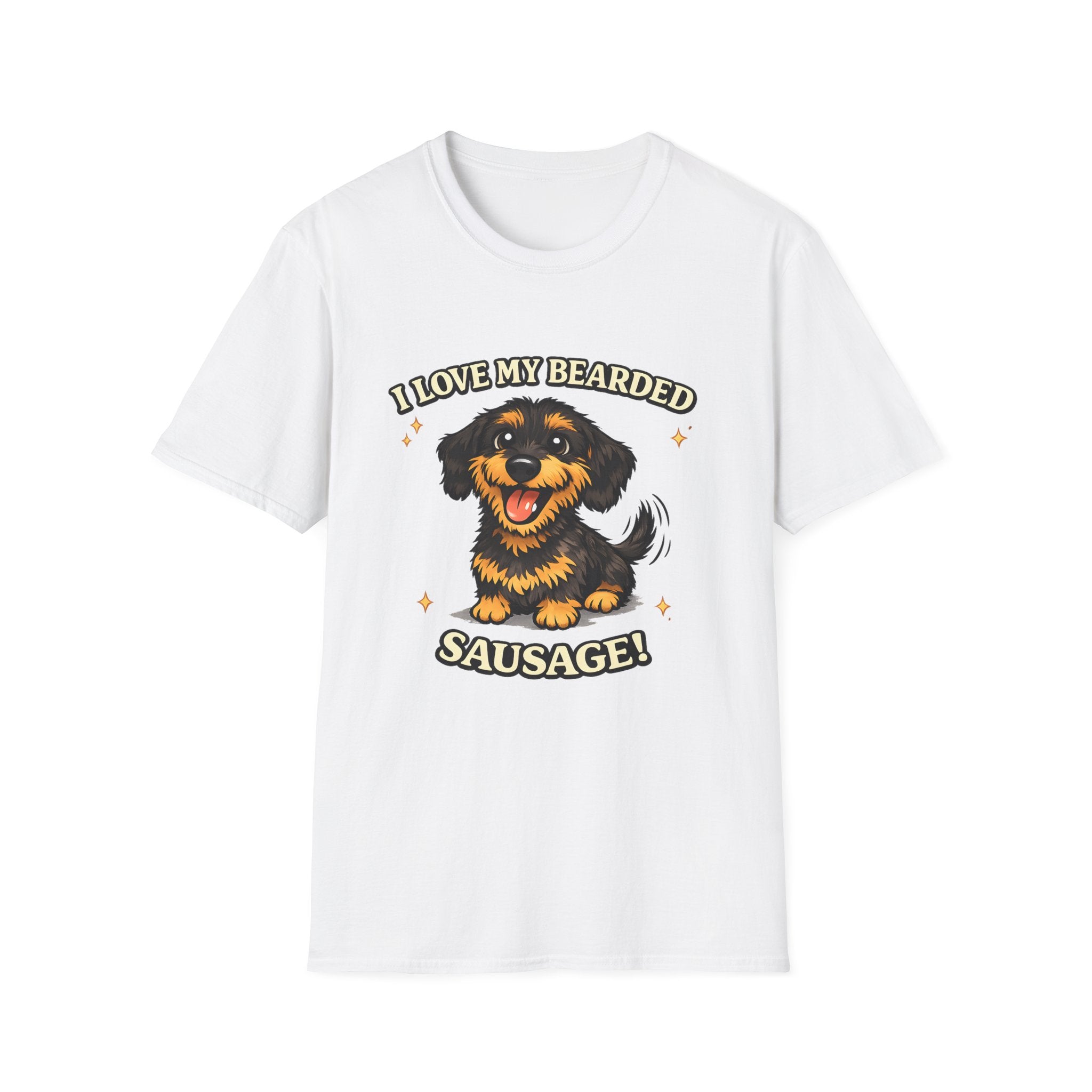 I Love My Bearded Sausage T-Shirt