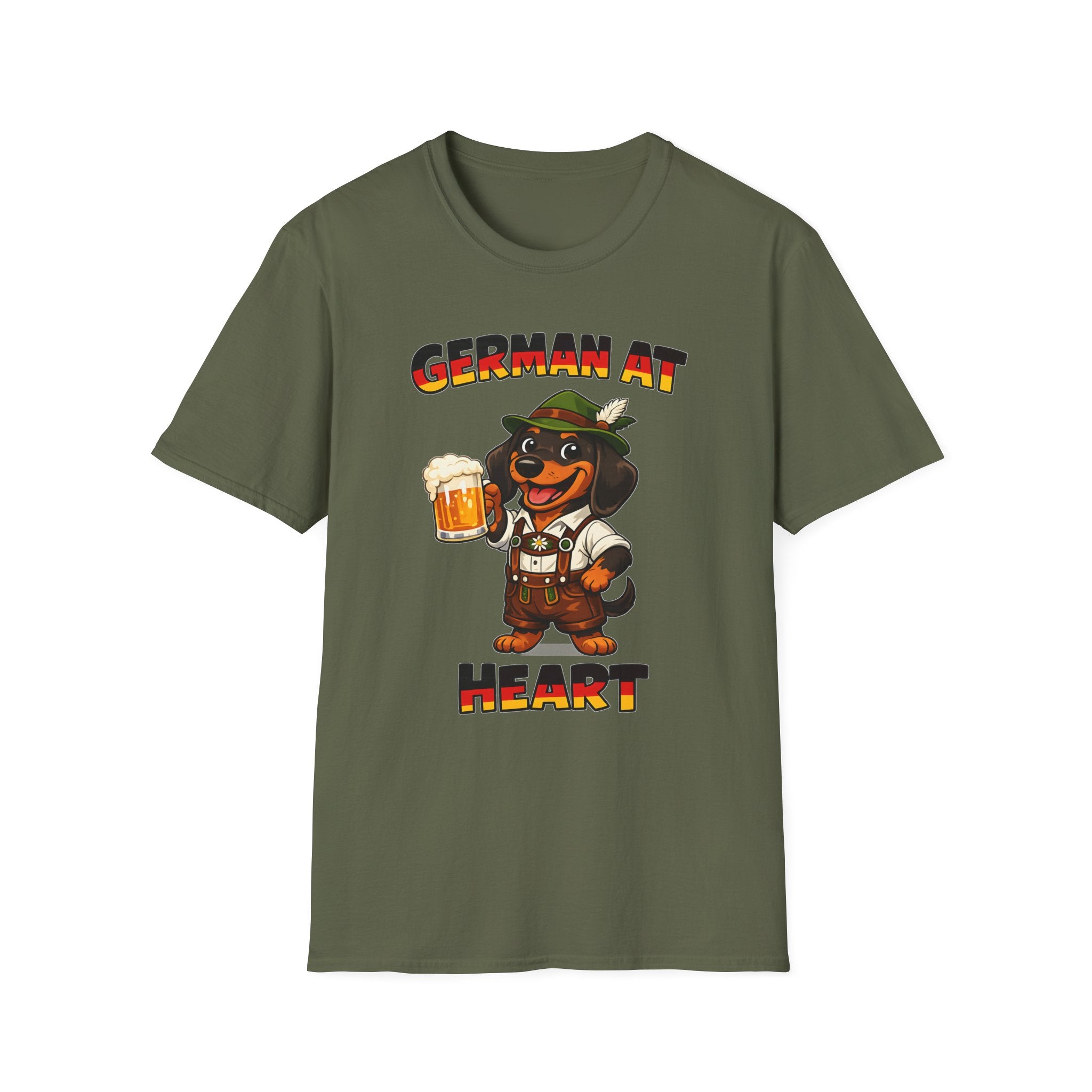 German At Heart Men's T-Shirt