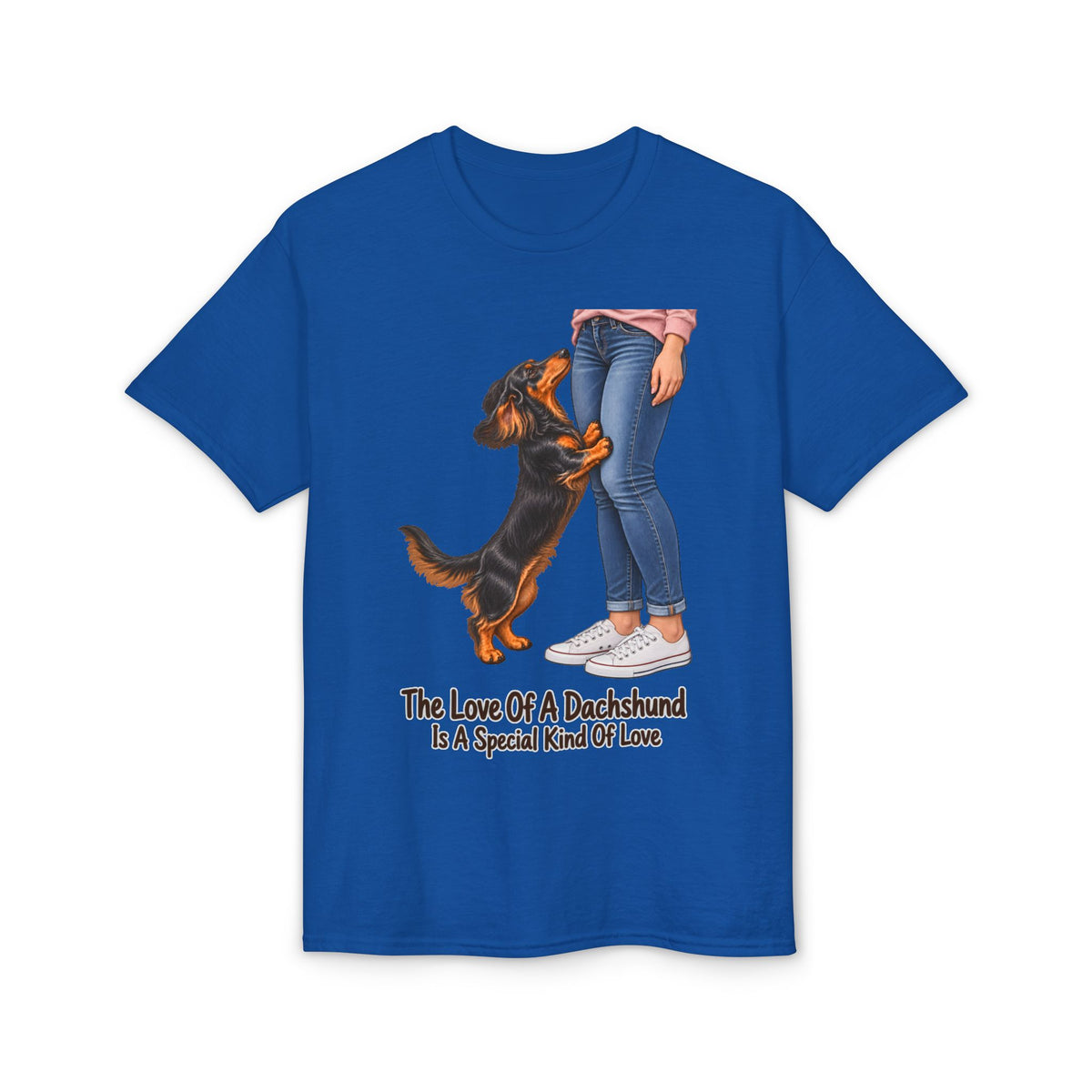 The Love Of A Dachshund Is A Special Kind Of Love Long Hair Women's T-Shirt