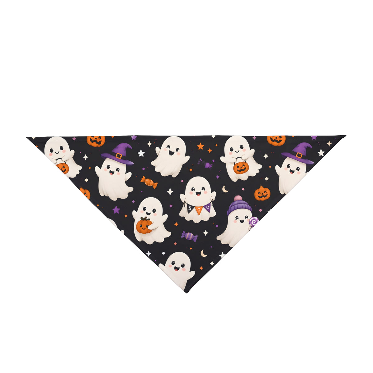 Halloween Ghosts Dog Bandana