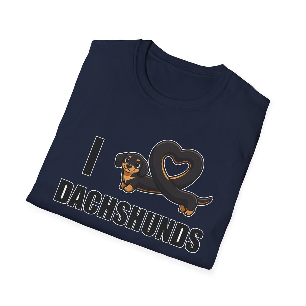 I Love Dachshunds T-Shirt