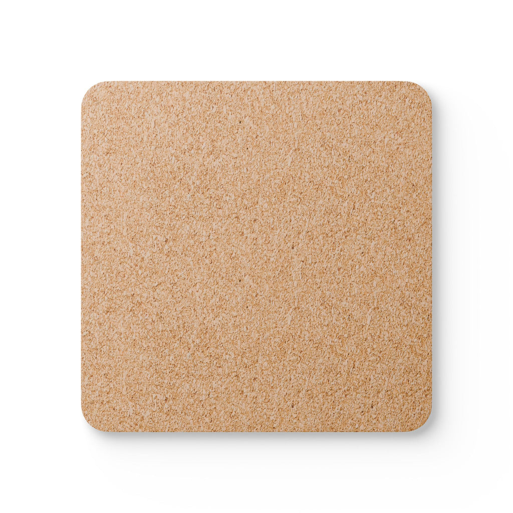 Curious Beverage Corkwood Coaster Set