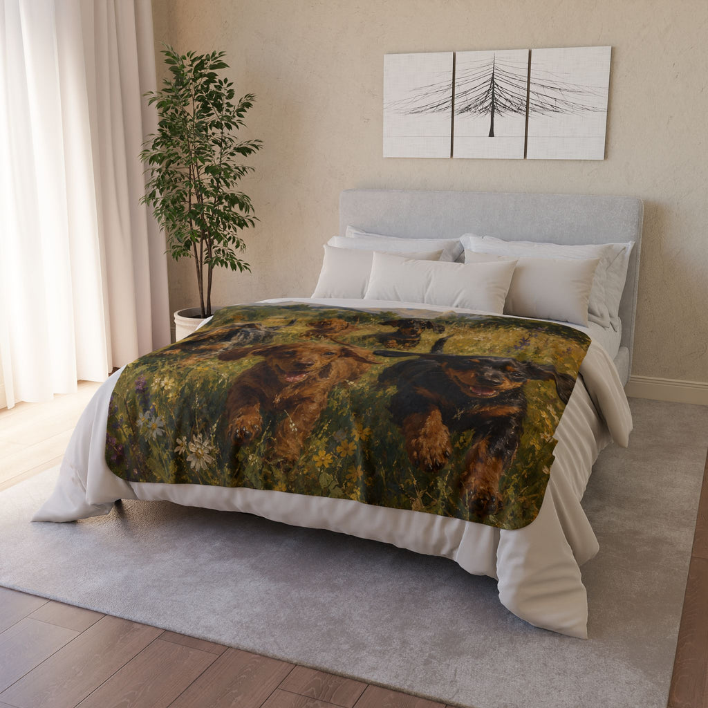Field Joy Fleece Sherpa Blanket