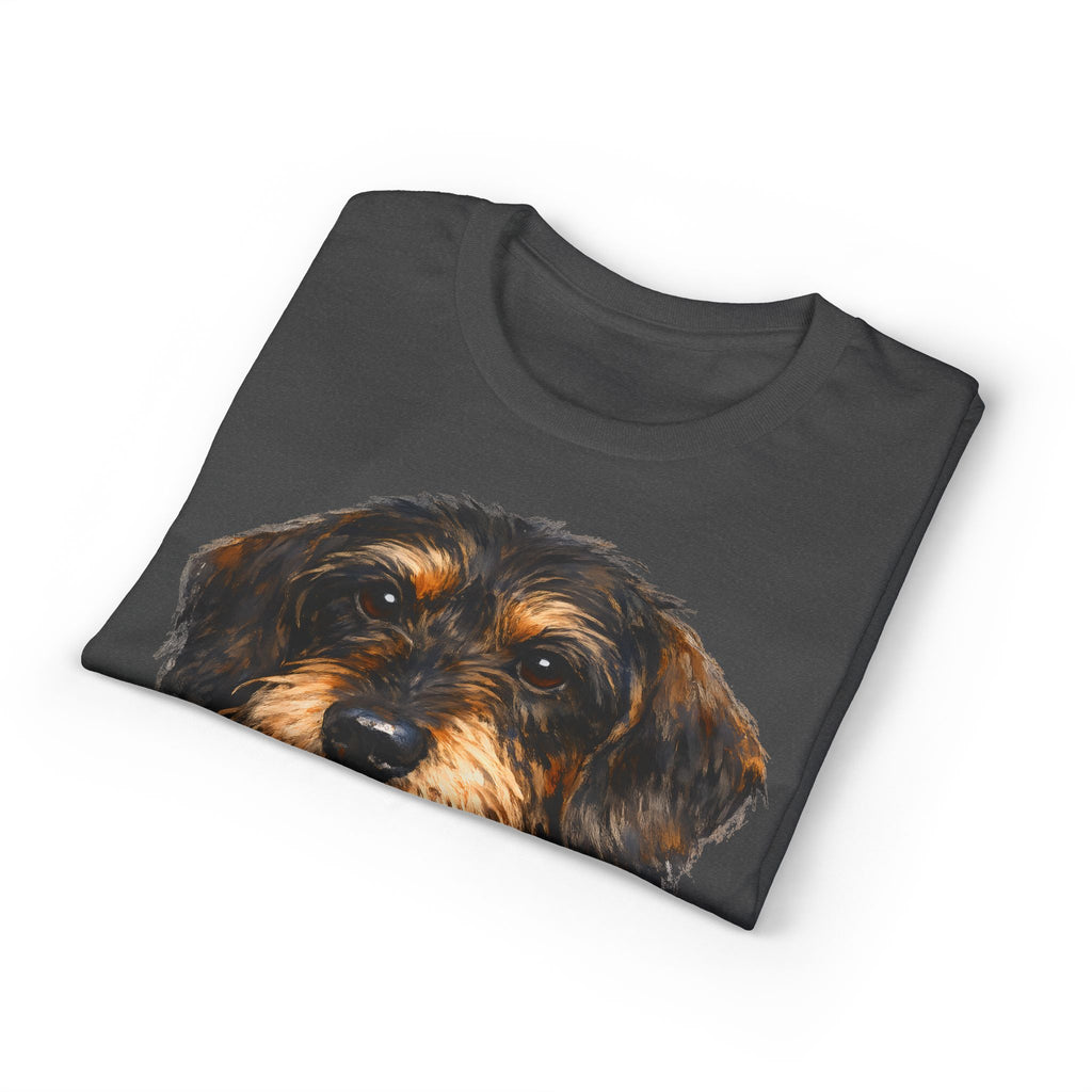 Wire Hair Dachshund Face T-Shirt