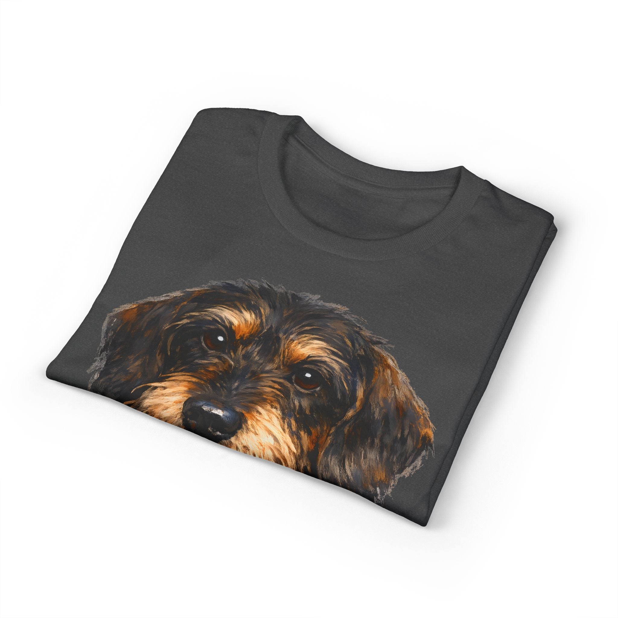 Wire Hair Dachshund Face T-Shirt