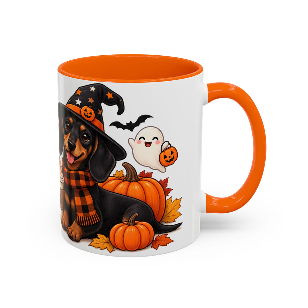 All I Need Is Pumpkin Spice And Dachshunds Accent Coffee Mug